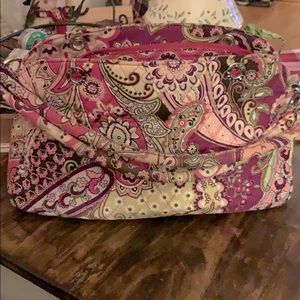 Vera Bradley Very Berry Paisley purse